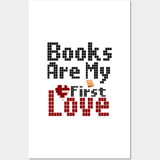 books are my first love Posters and Art